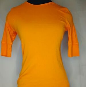 Vibrant Orange Short Sleeve Women's Tee